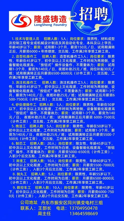 京唐港招聘网最新招聘,京唐港招聘网最新招聘动态解析